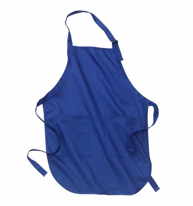 Custom Aprons With Your Logo - WTSNA100 Royal - Promotional Products - Workwear Toronto - Heat Transfer - Screen Printing - Embroidery - Kitchen