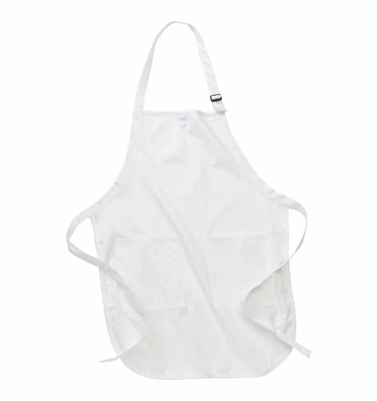 Custom Aprons With Your Logo - WTSNA100 White - Promotional Products - Workwear Toronto - Heat Transfer - Screen Printing - Embroidery - Kitchen
