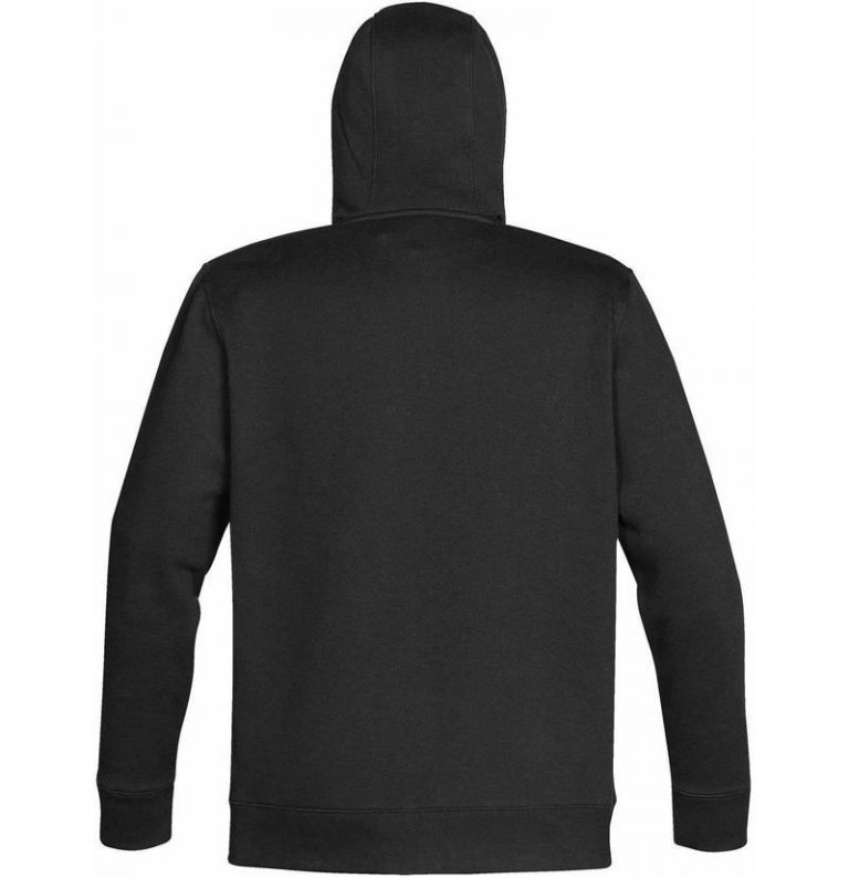 WTSTCFZ-4 - Black Granite - WorkwearToronto.com - Men's Baseline Full Zip Hoodie - Custom Clothing Embroidery and Heat Press - Back