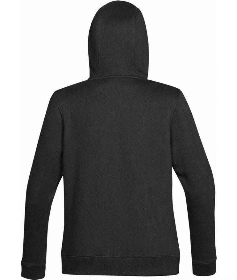 WTSTCFZ-4W - Black - WorkwearToronto.com - Women's Baseline Full Zip Hoodie - Custom Clothing Embroidery and Heat Press