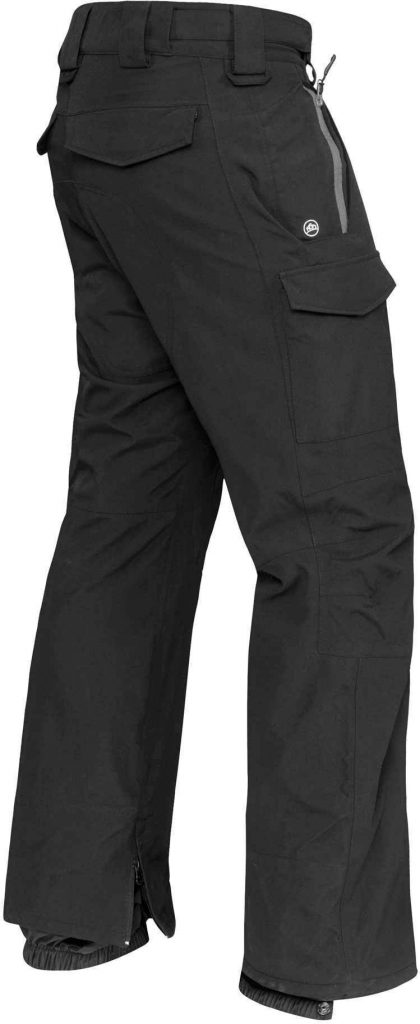 WTSTEP-2 - Granite & Black - WorkwearToronto.com Men's Custom Decorated Hard Shell Pants - Custom Clothing in GTA