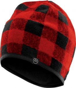 WTSTFLE-1 - Red - WorkwearToronto.com - Custom Fleece Toques & Beanies With Custom Logo - Embroidery Pricing