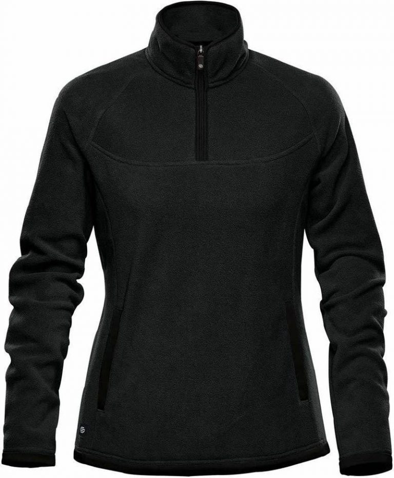 WTSTFPL-1W - Black - WorkwearToronto.com - Shasta Tech Fleece jacket For Women - Side - Custom Clothing Embroidery and Heat Press