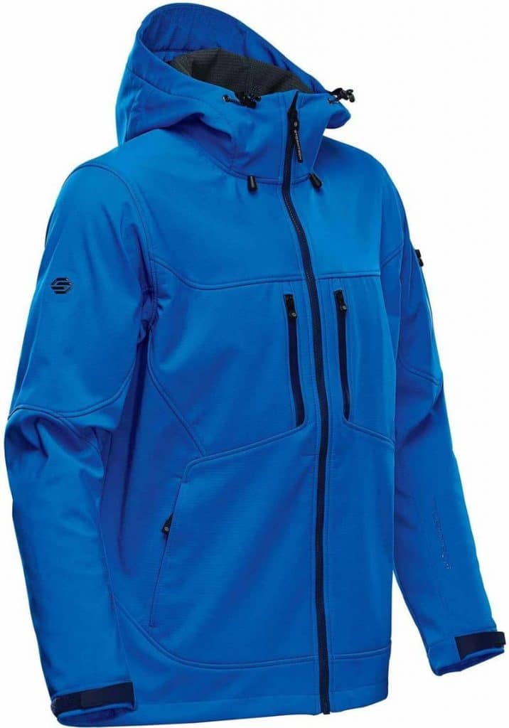 WTSTHR-1 Azureblue - WorkwearToronto.com - Softshell jackets for men