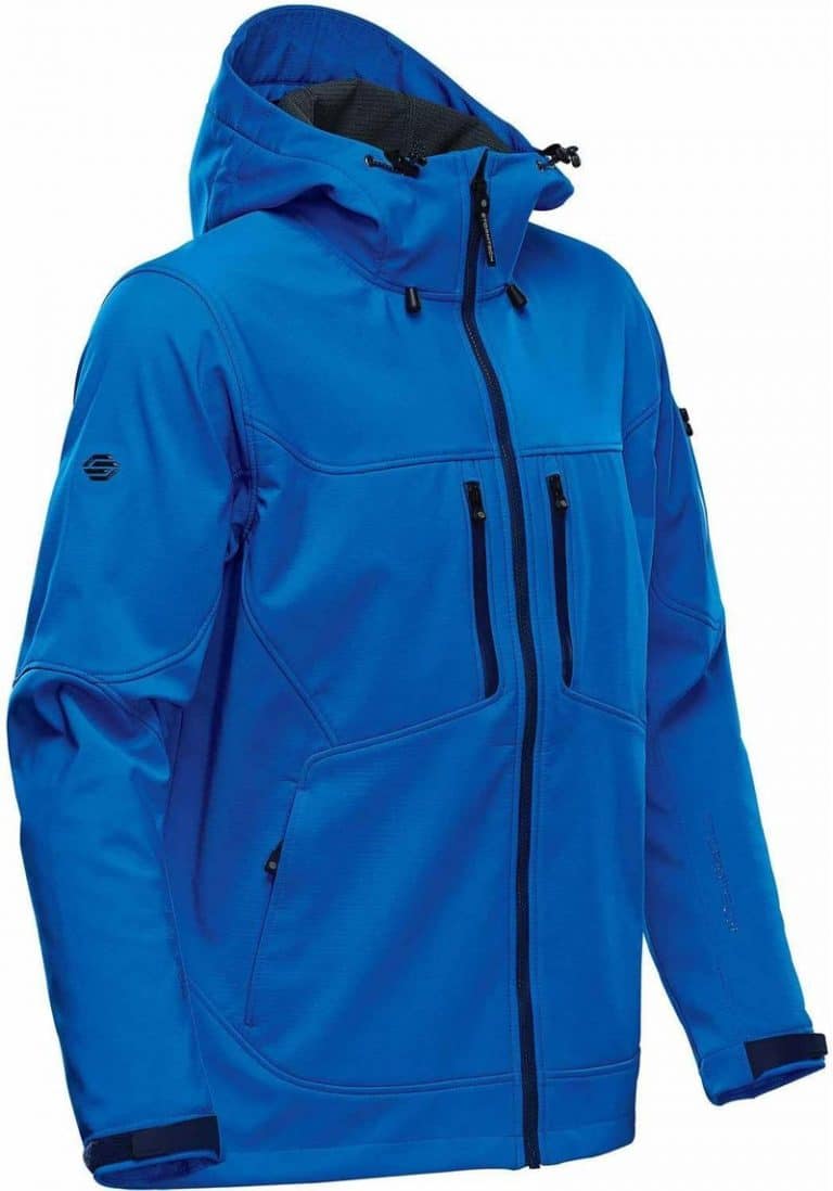 WTSTHR-1 Azureblue - WorkwearToronto.com - Softshell jackets for men