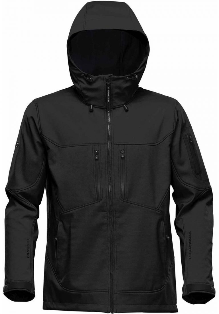 WTSTHR-1 Black Graphite - WorkwearToronto.com - Softshell jackets for men