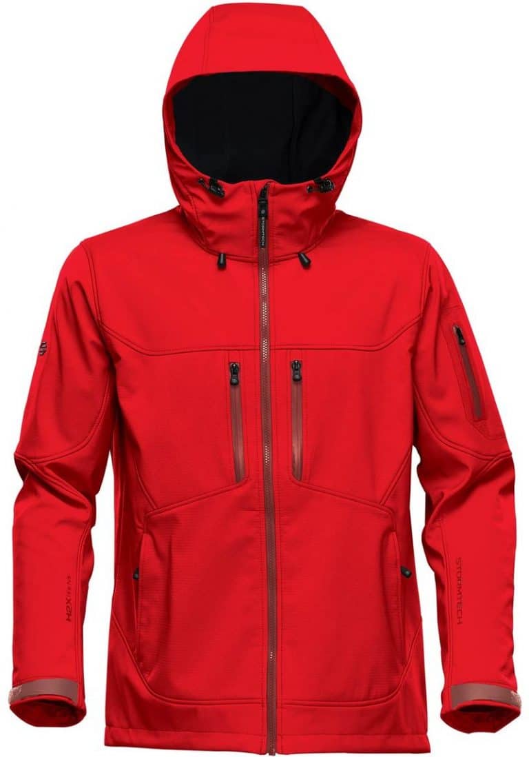 WTSTHR-1 BrightRed - WorkwearToronto.com - Softshell jackets for men