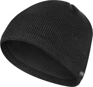 WTSTKFH-1 - Black - WorkwearToronto.com - Custom Headwear With Custom Logo - Toques & Beanies - Fleece Beanie Pricing