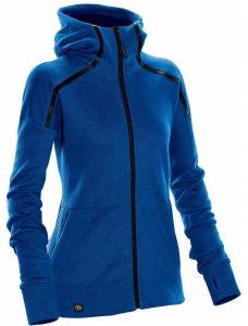 WTSTMH-1W - AzureBlue - Women's Helix Thermal Hoodie - WorkwearToronto.com - Custom Clothing Embroidery and Heat Press