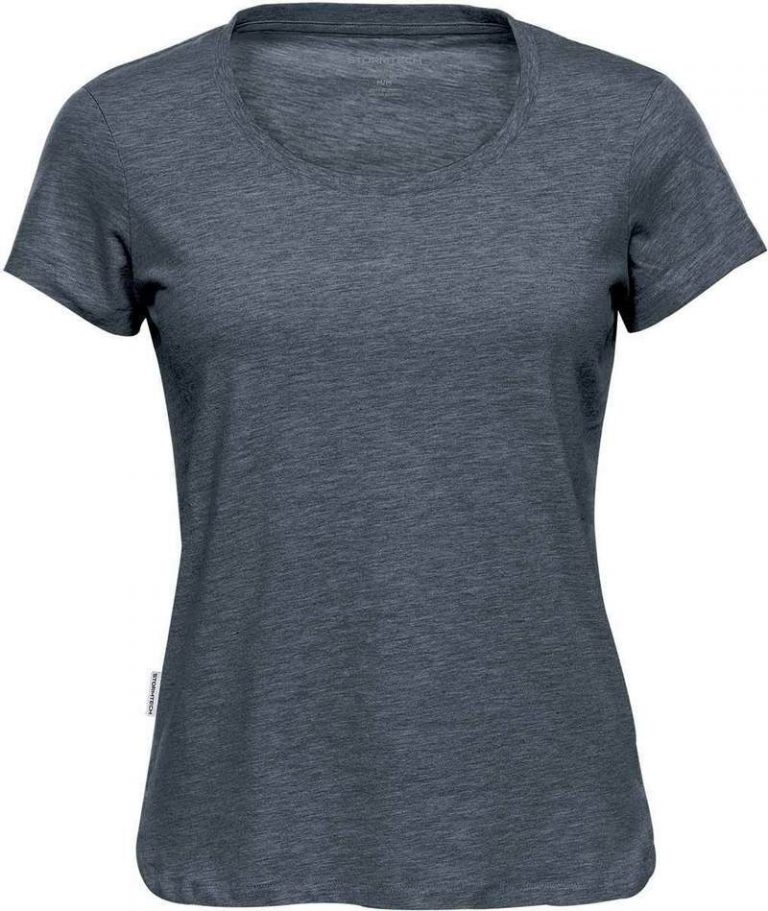 WTSTTG-1W - Denim Heather - WorkwearToronto.com - Women's T-Shirts - Custom T Shirts in Toronto