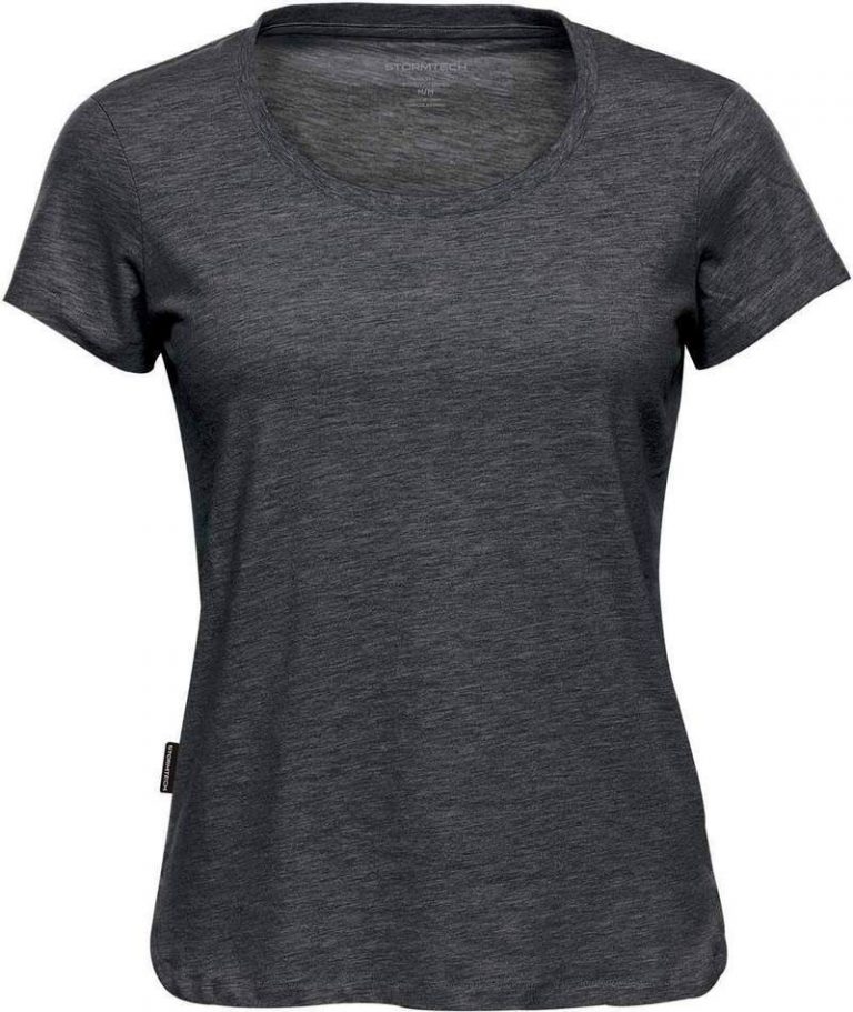 WTSTTG-1W - Graphite Heather - WorkwearToronto.com - Women's T-Shirts - Custom Printed T Shirts in Toronto