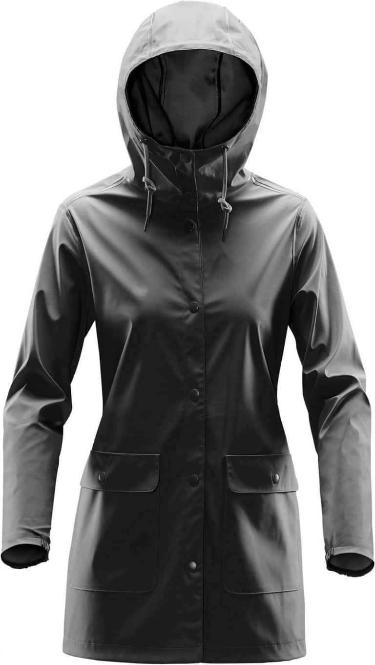WTSTWRB-1W - Black - WorkwearToronto.com - Women's Rain Jackets - Rain Shells - Custom Clothing Embroidery and Heat Press