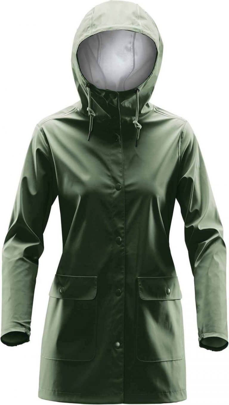WTSTWRB-1W - Earth - WorkwearToronto.com - Women's Rain Jackets - Rain Jacket Shells - Side - Custom Clothing Embroidery and Heat Press