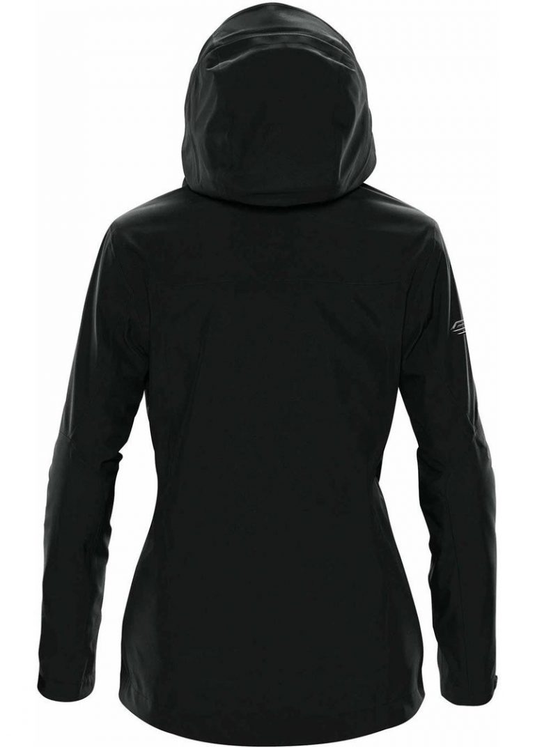 WTSTXB-4W - Black Bright Red - WorkwearToronto.com - Women's Matrix System jacket - Back