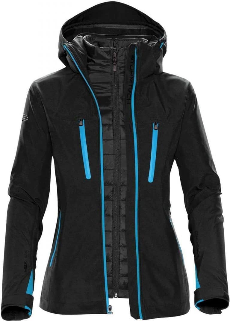 WTSTXB-4W - Black Electric Blue - WorkwearToronto.com - Women's Matrix System jacket