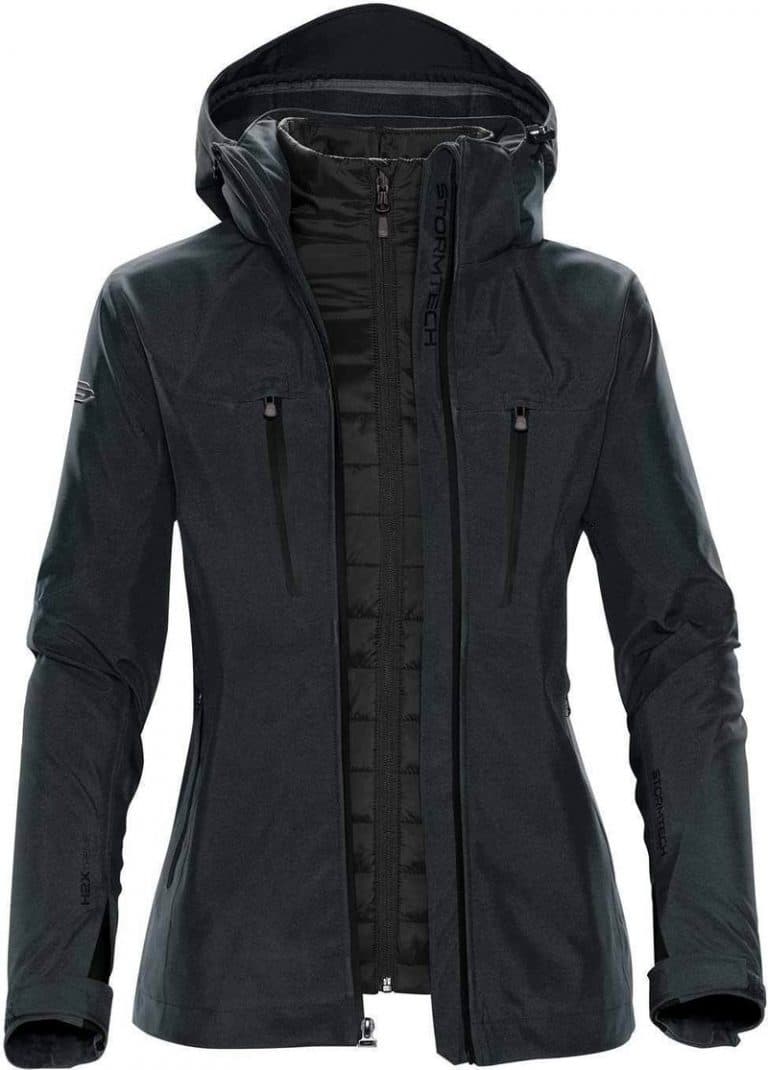 WTSTXB-4W - Charcoal Twill-Black - WorkwearToronto.com - Women's Matrix System jacket
