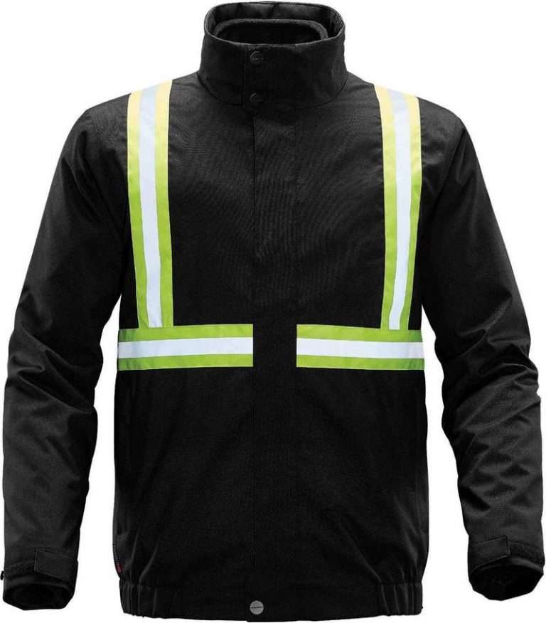 WTSTXLT-4R - Black - WorkwearToronto.com - Hi-Vis Reflective Jackets for men & Women