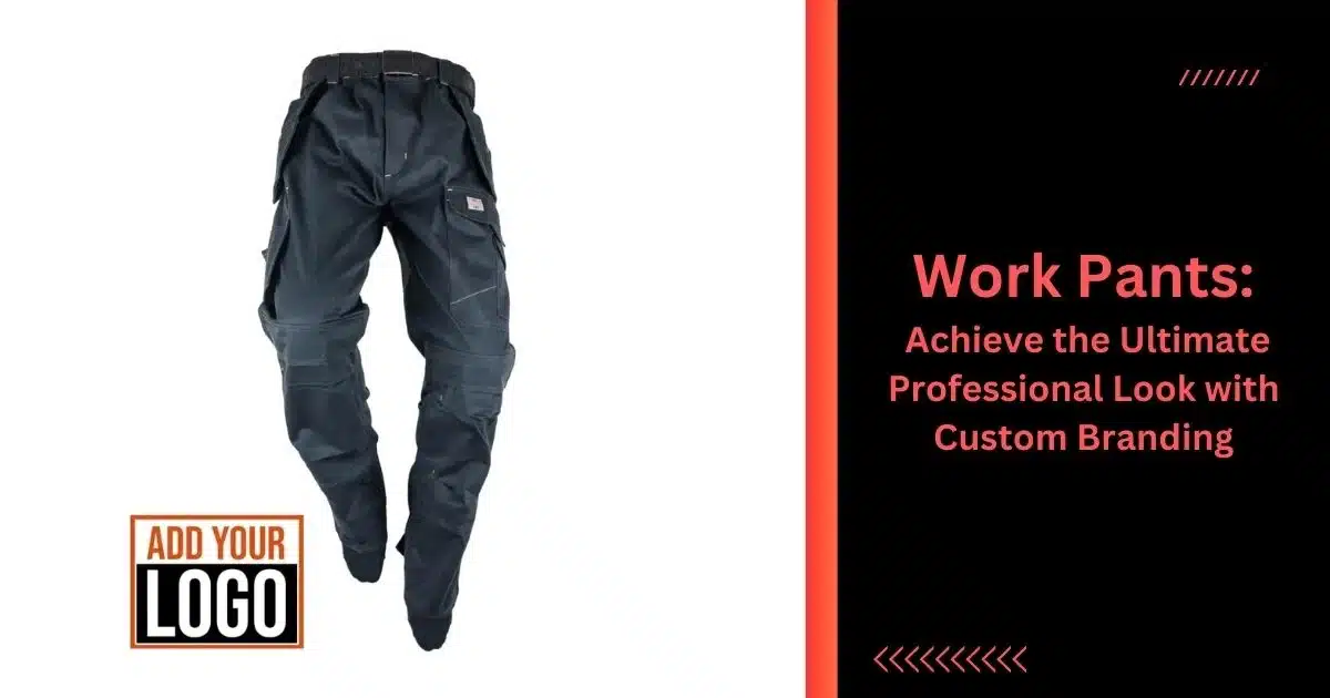 Work Pants Achieve the Ultimate Professional Look with Custom Branding